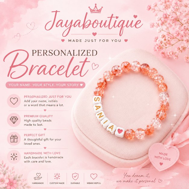 Personalized bracelet