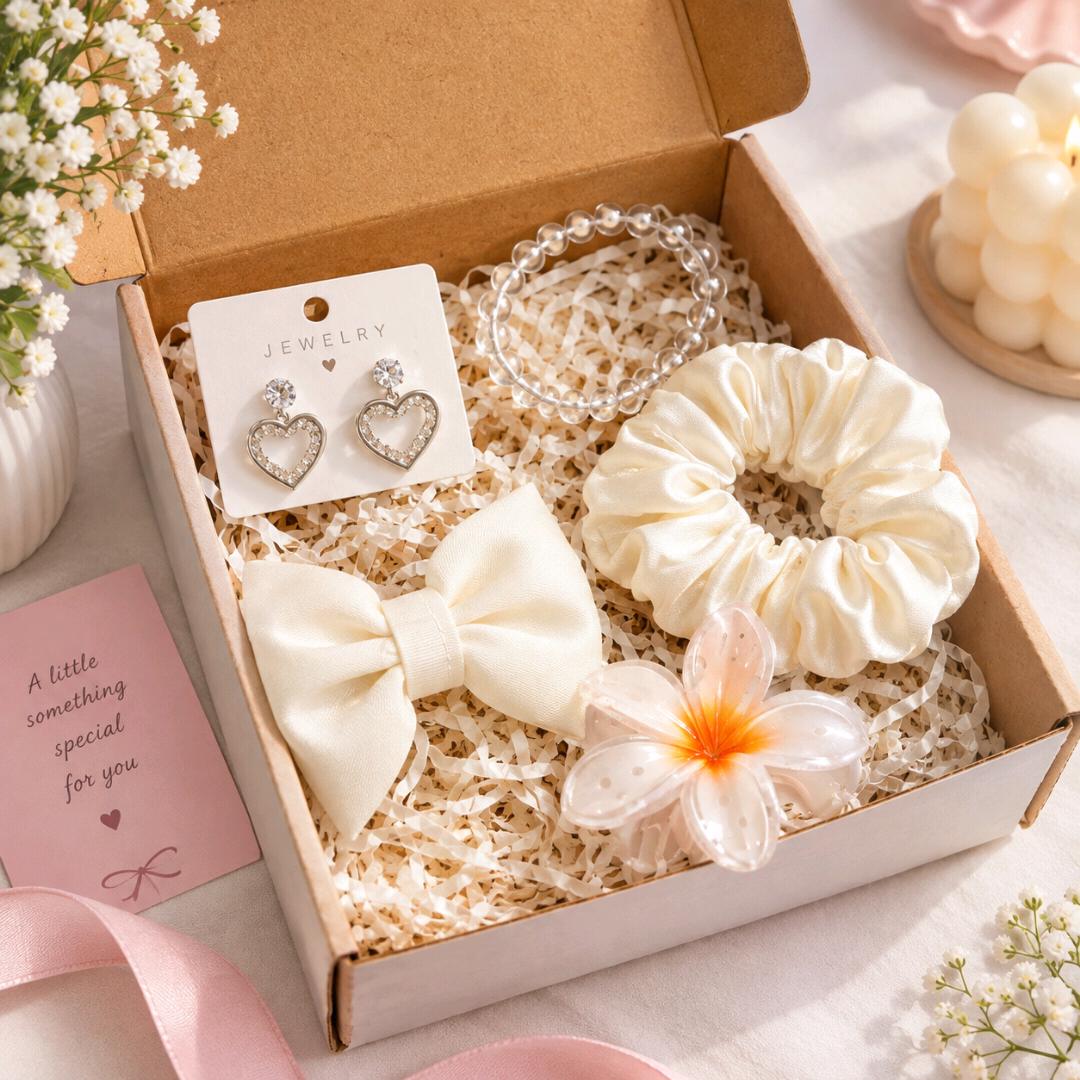 Elegant Pearl & Bloom Gift Hamper