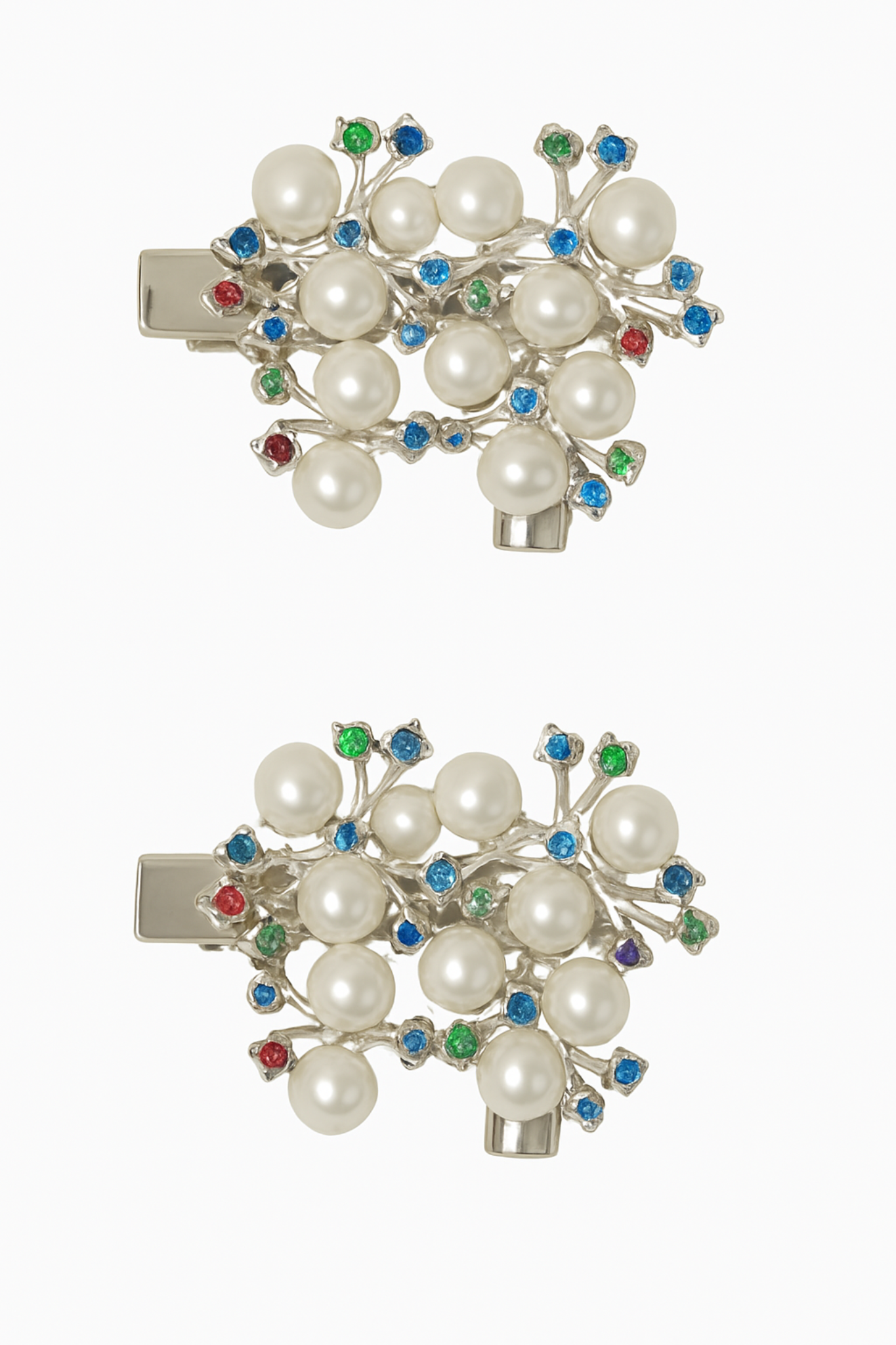 Luxury Pearl Floral Hair Clip