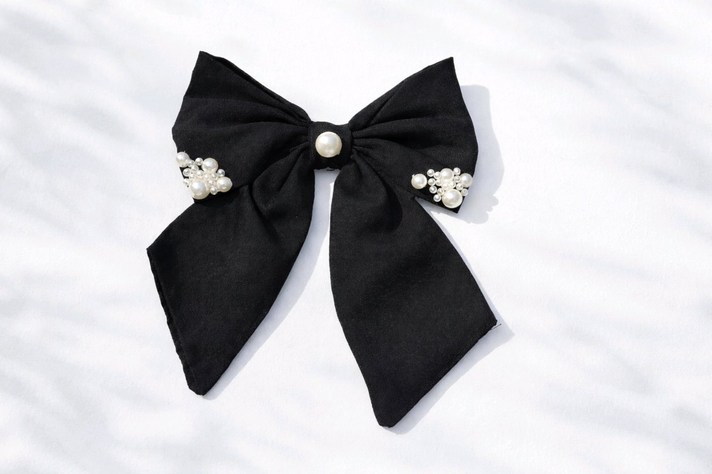 Midnight Pearl Bows