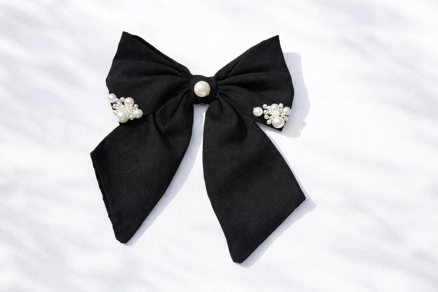 Midnight Pearl Bows