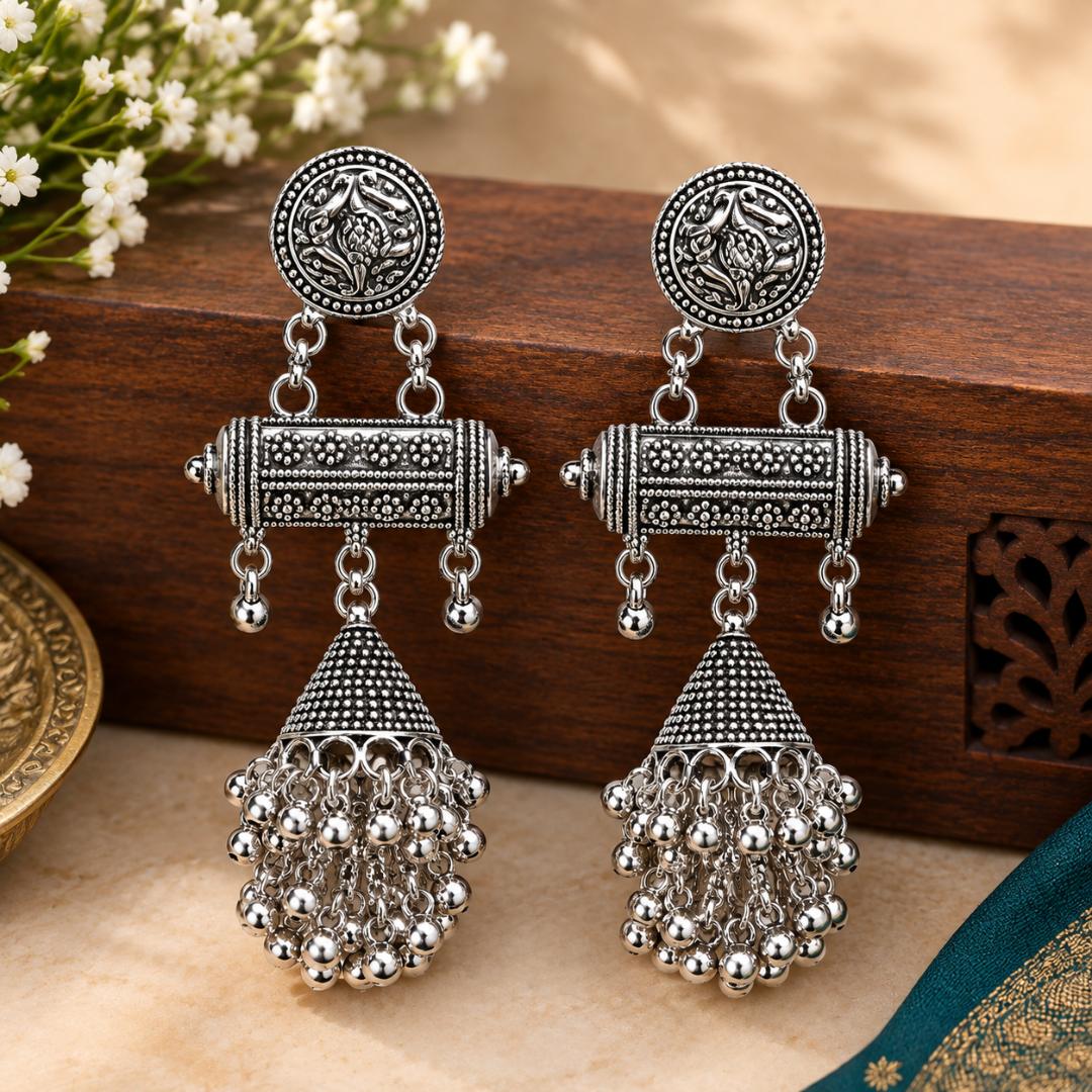 Rajwada Jhumka Danglers