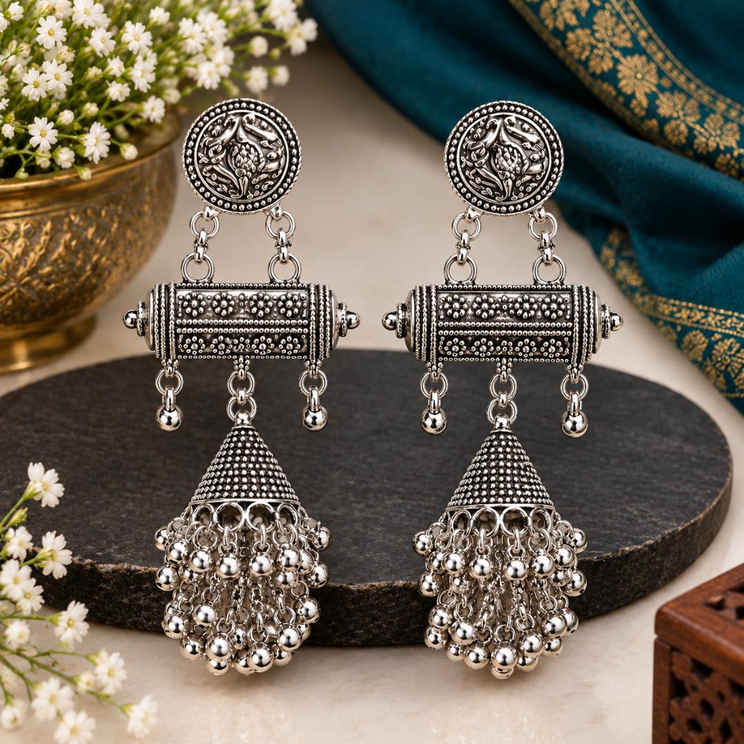 Rajwada Jhumka Danglers