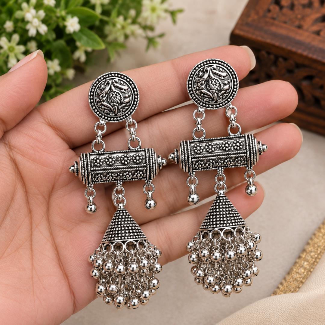 Rajwada Jhumka Danglers
