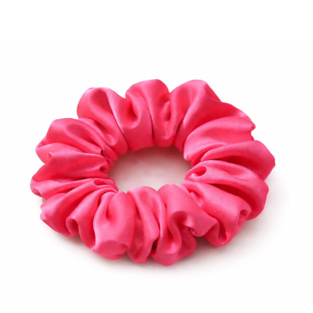 Satin Scrunchie – Soft & Stylish (Pink)