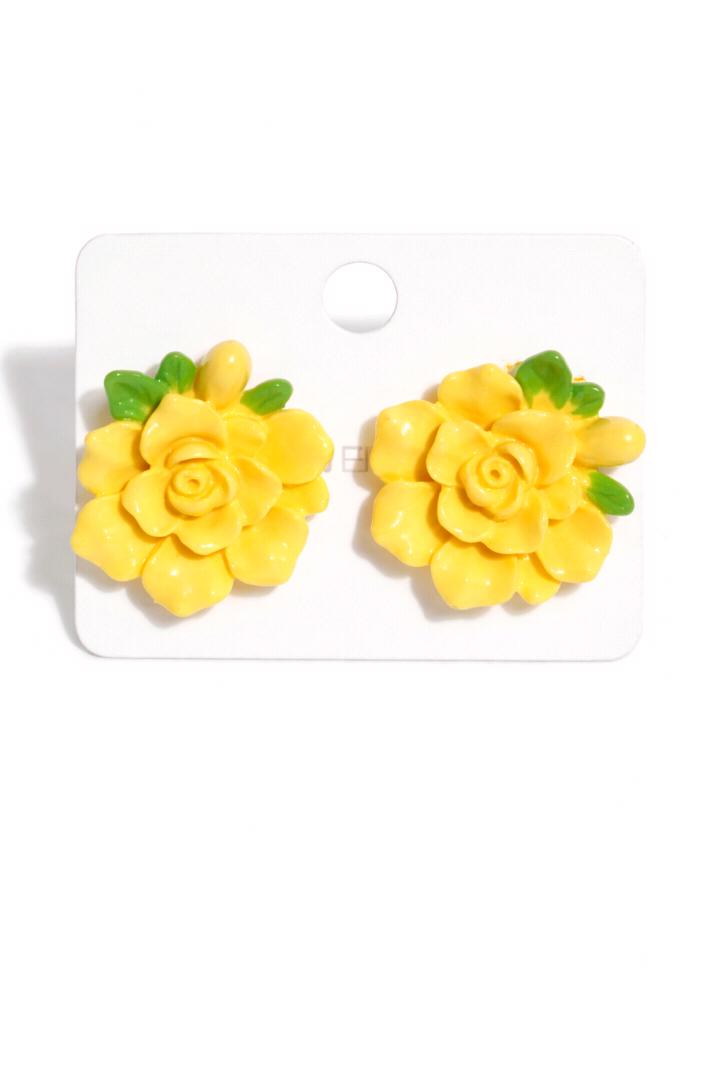 Sunshine Bloom Floral Earrings