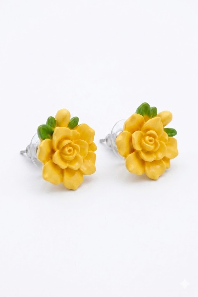 Sunshine Bloom Floral Earrings